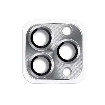 İphone 16 Pro Max Pers Alüminyum Kamera Lens - Gri