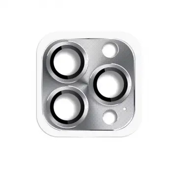 İphone 16 Pro Max Pers Alüminyum Kamera Lens - Gri