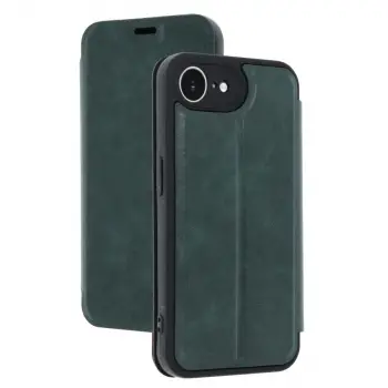 İphone 16e Kılıf Flip Cover - Koyu Yeşil