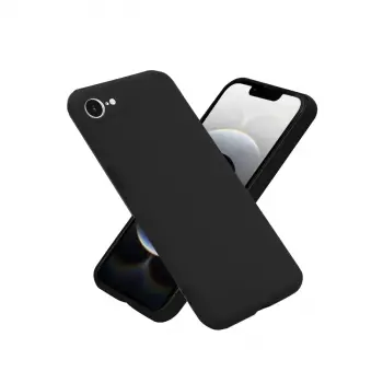 İphone 16e Kılıf Nano İçi Kadife Silikon - Siyah
