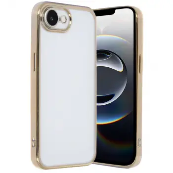 İphone 16e Kılıf Razer Lensli Silikon - Gold