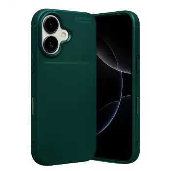 İphone 17 Auto Focus Karbon Kapak - Koyu Yeşil