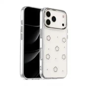 İphone 17 Pro Fiyonk Desenli Kapak - Desen 2