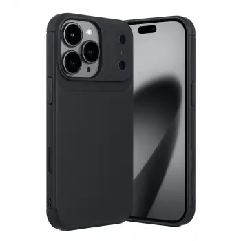İphone 17 Pro Max Auto Focus Karbon Kapak - Siyah
