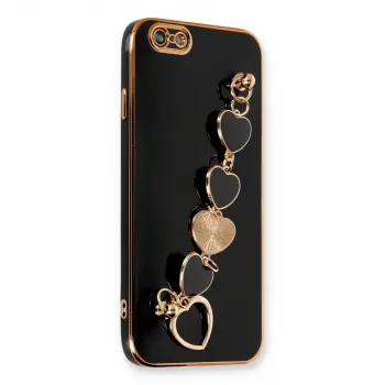 İphone 6 Kılıf Esila Silikon - Siyah