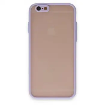 İphone 6 Kılıf Montreal Silikon Kapak - Mor