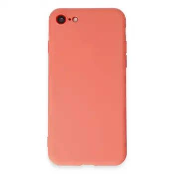 İphone 7 Kılıf First Silikon - Turuncu