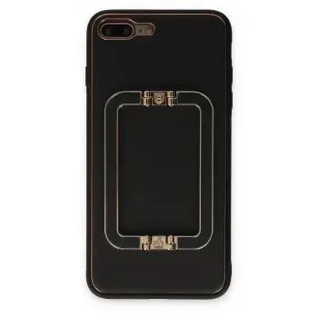 İphone 7 Plus Kılıf Coco Elit Kapak - Siyah