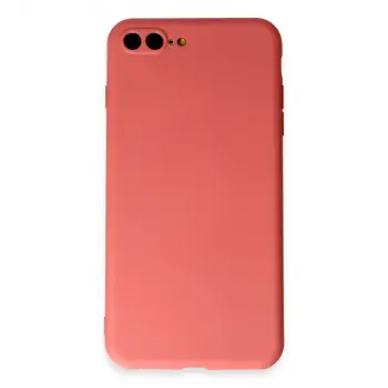 İphone 7 Plus Kılıf First Silikon - Kiremit