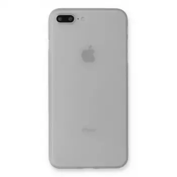 İphone 7 Plus Kılıf Pp Ultra İnce Kapak - Beyaz