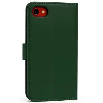 İphone 7 Trend S Plus Kapaklı Kılıf - Yeşil