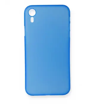 İphone Xr Kılıf Pp Ultra İnce Kapak - Mavi