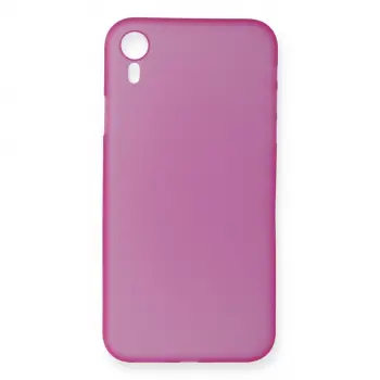 İphone Xr Kılıf Pp Ultra İnce Kapak - Pembe