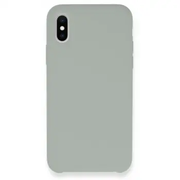 İphone Xs Max Kılıf Lansman Legant Silikon - Açık Gri
