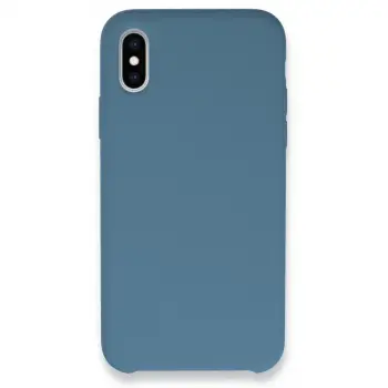 İphone Xs Max Kılıf Lansman Legant Silikon - Açık Mavi