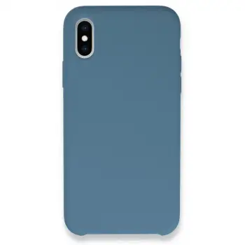 İphone Xs Max Kılıf Lansman Legant Silikon - Açık Mavi