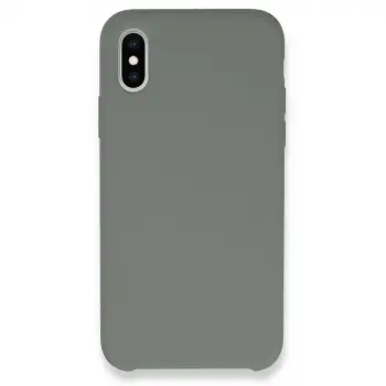 İphone Xs Max Kılıf Lansman Legant Silikon - Gri