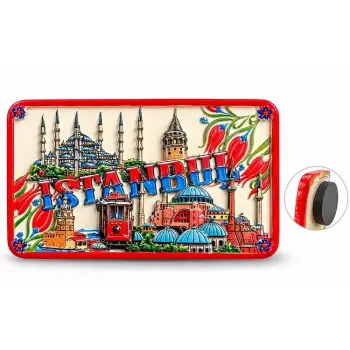 İstanbul Temalı Polyester Magnet Alk5865
