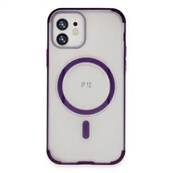 Joko İphone 12 Hilton Magsafe Kapak - Derin Mor
