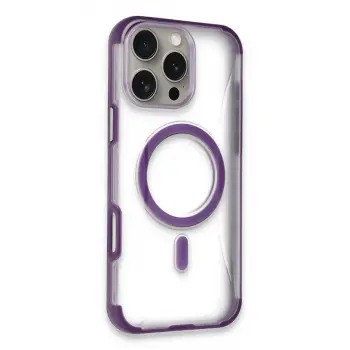 Joko İphone 14 Pro Max Hilton Magsafe Kapak - Derin Mor