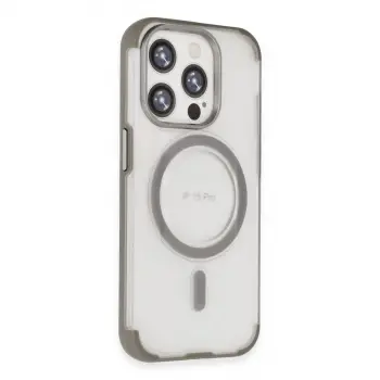 Joko İphone 15 Pro Max Hilton Magsafe Kapak - Titan Gri