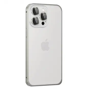 Joko İphone 15 Pro Max Metal Bumper Mat Kapak - Gri
