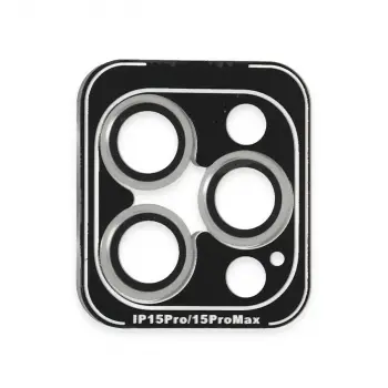 Joko İphone 15 Pro Max Pvd Metal Kamera Lens - Gümüş