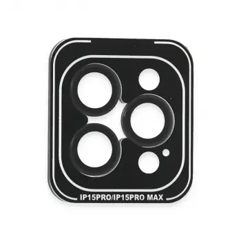 Joko İphone 15 Pro Max Pvd Metal Kamera Lens - Siyah