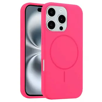 Joko  İphone 16 Pro Kılıf Jully Magsafe Kapak - Pembe