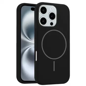 Joko  İphone 16 Pro Kılıf Jully Magsafe Kapak - Siyah