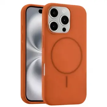 Joko  İphone 16 Pro Max Kılıf Jully Magsafe Kapak - Turuncu