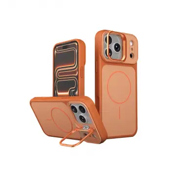 Joko  İphone 17 Pro Max Pale Magsafe Standlı Kapak - Turuncu