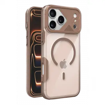 Joko  İphone 17 Pro Max Zinko Magsafe Kapak - Çöl Titanyum