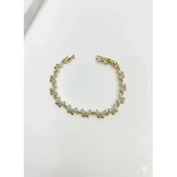 Kelebek Tasarım Taşlı Cm Bileklik - Kbl0386