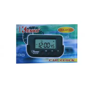 Kenko KK-613D Dijital Araç Saati ( Kronometre)
