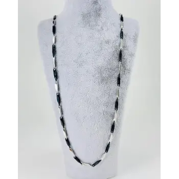 Rodyum Çelik Erkek Kolye 60 Cm - Ekl0025