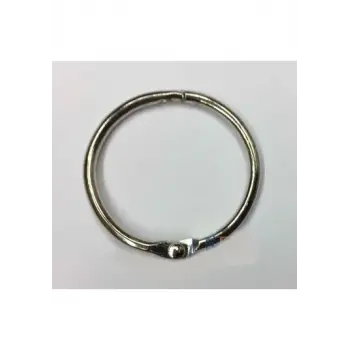 Kilitli Yuvarlak Halka, 2cm - 1 Adet