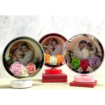 Kişiye Özel Fotoğraf Alanlı Ledli Çerceve Alk4449