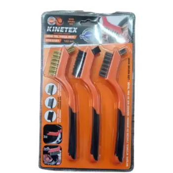 Knitex KTX-3127 ini Tel Fırça Seti 3 Parça (KDO)