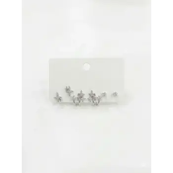Kutup Yıldızı Altılı Küpe - Kp00576