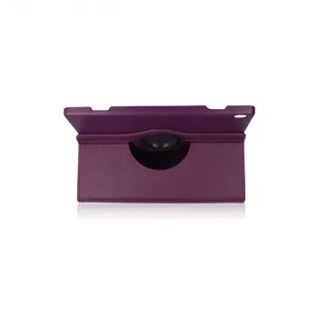 Lenovo M10 X505f Kılıf 360 Tablet Deri Kılıf - Mürdüm