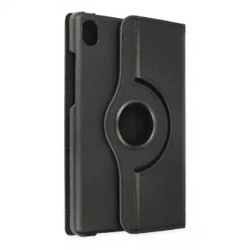 Lenovo Tab M8 Kılıf 360 Tablet Deri Kılıf - Siyah
