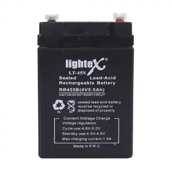 Lightex Lt-45 4v 5.5ah Işıldak Fener Aküsü