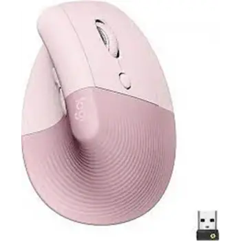 Logitech 910-006478 Lift Kablosuz Ergonomik Dikey Rose Mouse (KDO)