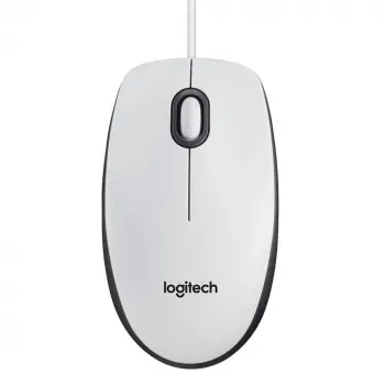 Logitech 910-006764 M100 Beyaz Kablolu Mouse (KDO)