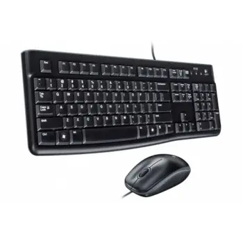 Logitech 920-002560 MK120 Q Usb Standart Kablolu Klavye Mouse Set (KDO)