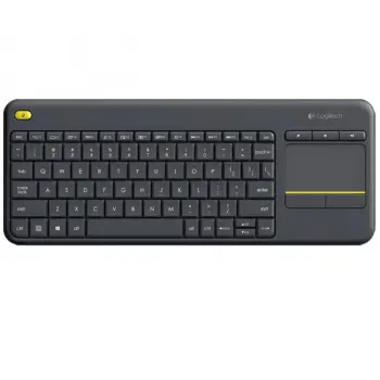 Logitech 920-007149 Wireless Touch K400 Plus Siyah TV Kablosuz Klavye (KDO)