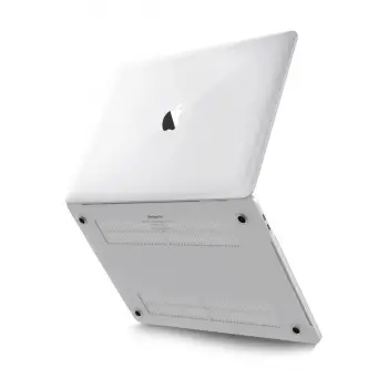 Macbook Pro 13 2021 Macbook Buzlu Kapak - Şeffaf