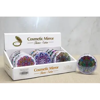 Mandala Desenli Hareketli Sulu El Aynası Alk4582