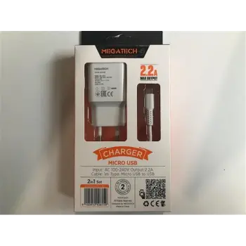 Megatech Eco 2100 Micro Şarj Aleti (CC01) (KDO)